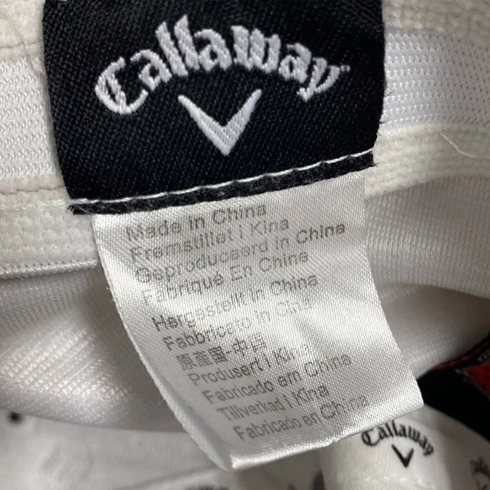 Tex Flex Callaway White Golf Cap - Picture 7 of 9